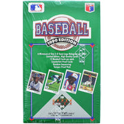 1990 Upper Deck Baseball Card Box 36 Foil Packs