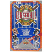 1992 Upper Deck Baseball Card Box 36 Foil Packs