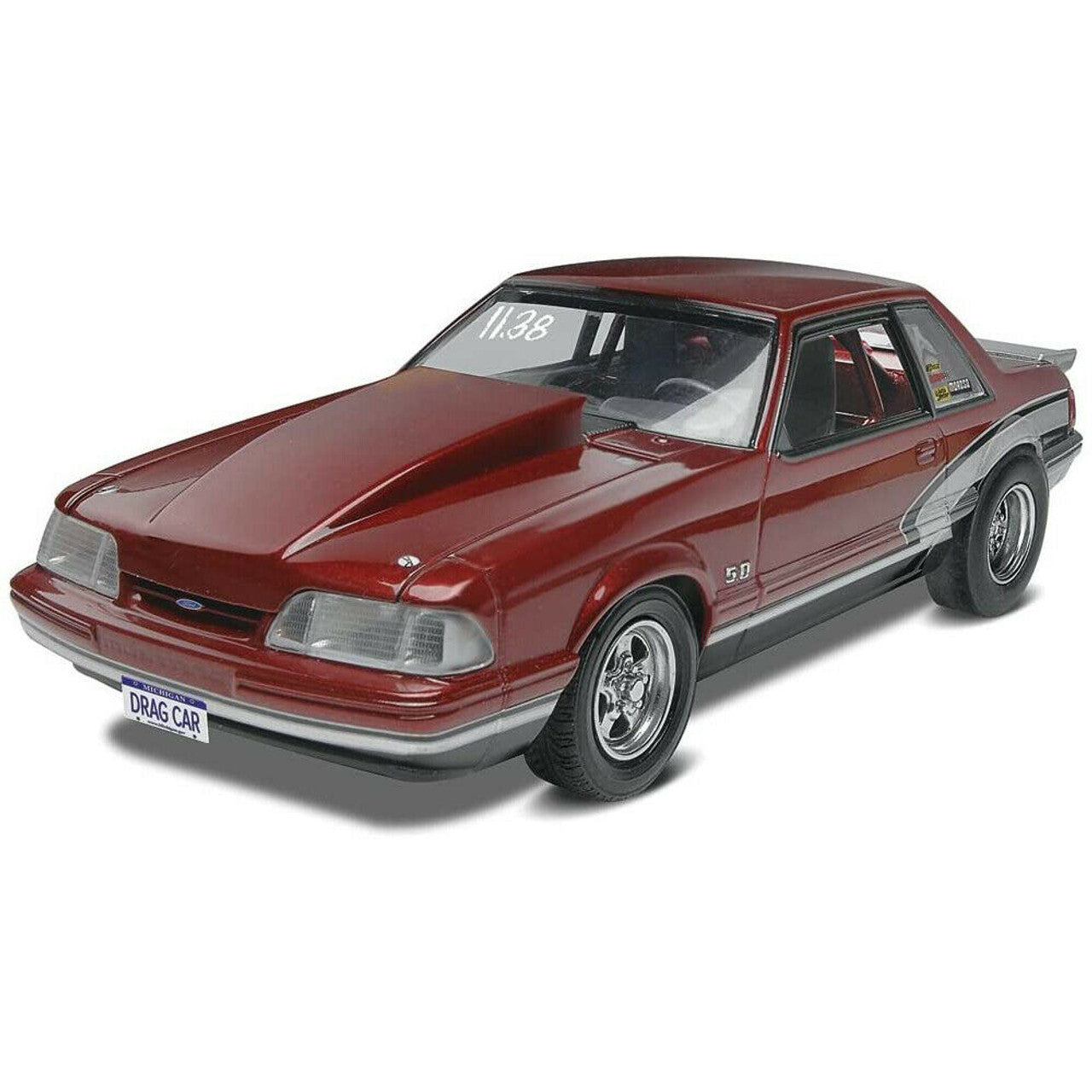 Revell 90 Mustang LX 5.0 Drag Racer Model Kit 85-4195