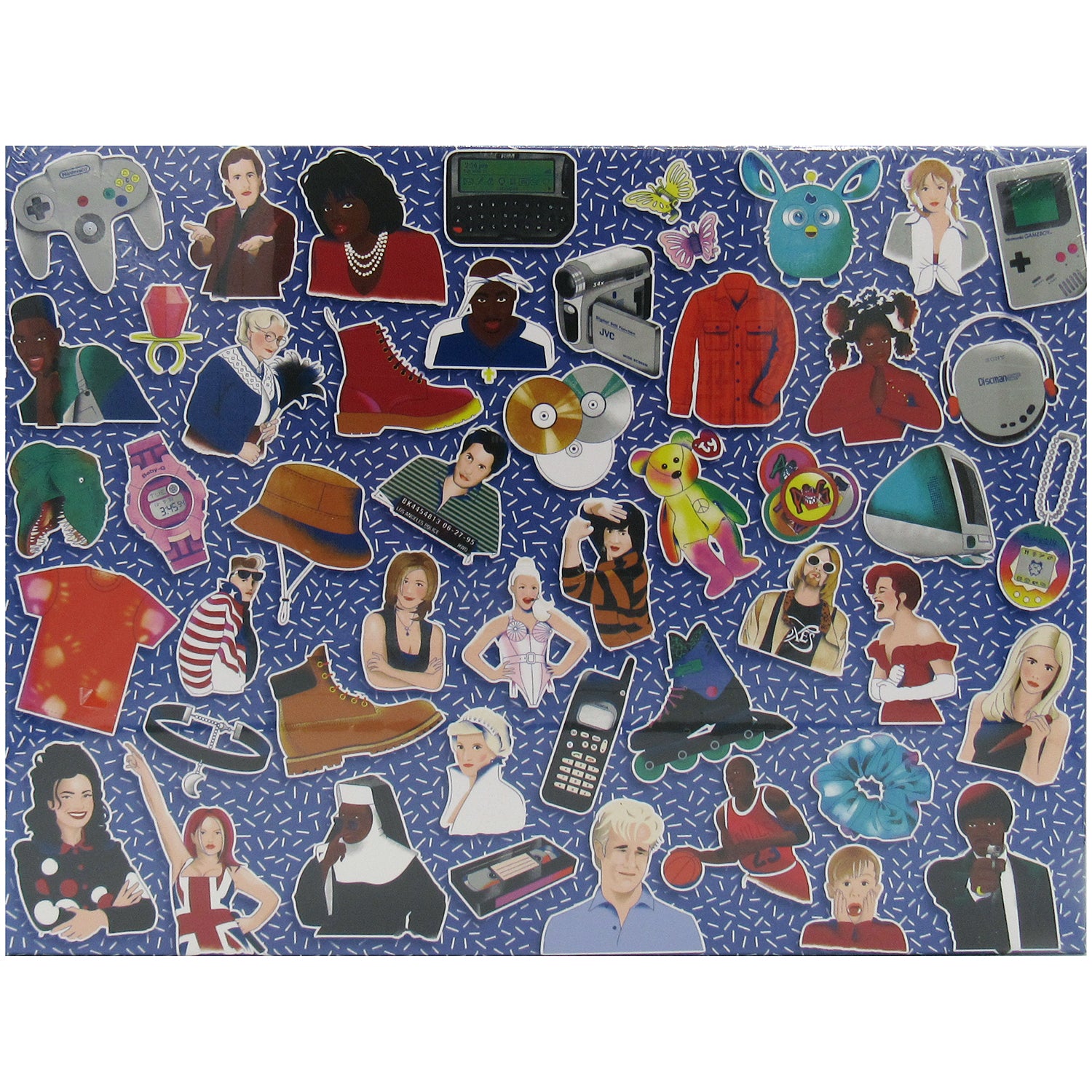 90s Icons 500 Piece Jigsaw Puzzle