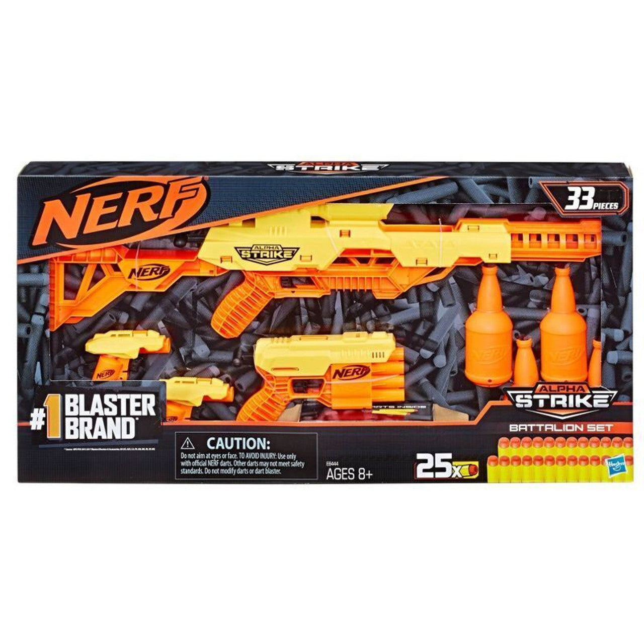 NERF Alpha Strike Battalion Set 33 Pieces
