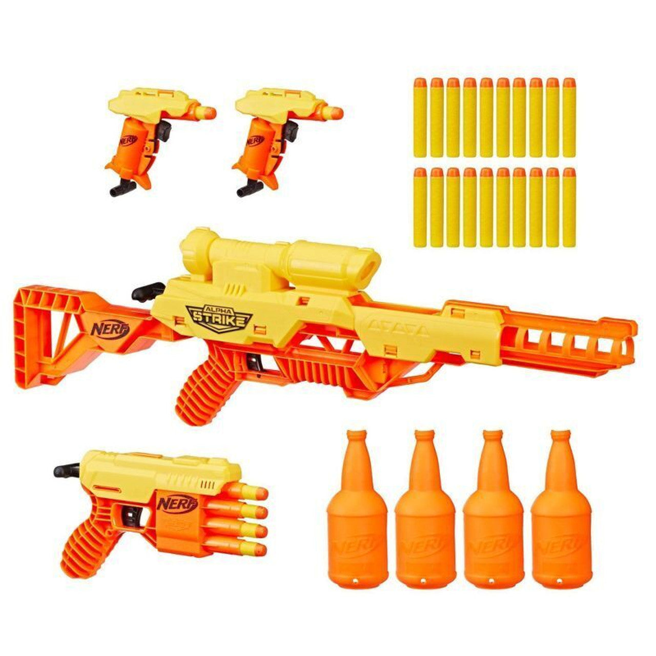 NERF Alpha Strike Battalion Set 33 Pieces