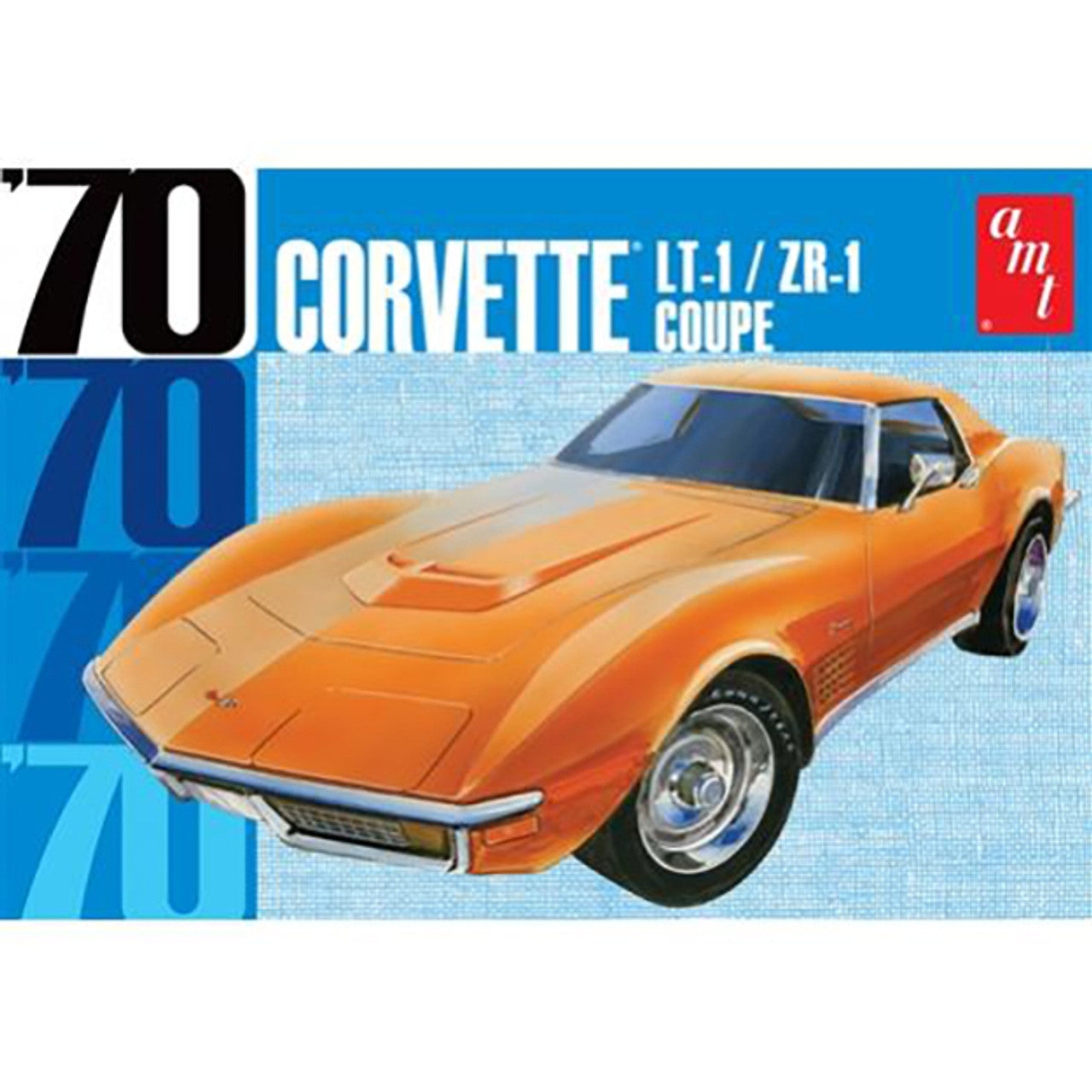 AMT 1970 Corvette Coupe LT-1/ZR-1 Model Car Kit 1097