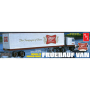 AMT Fruehauf Van Miller Beer Trailer Model Kit 1234