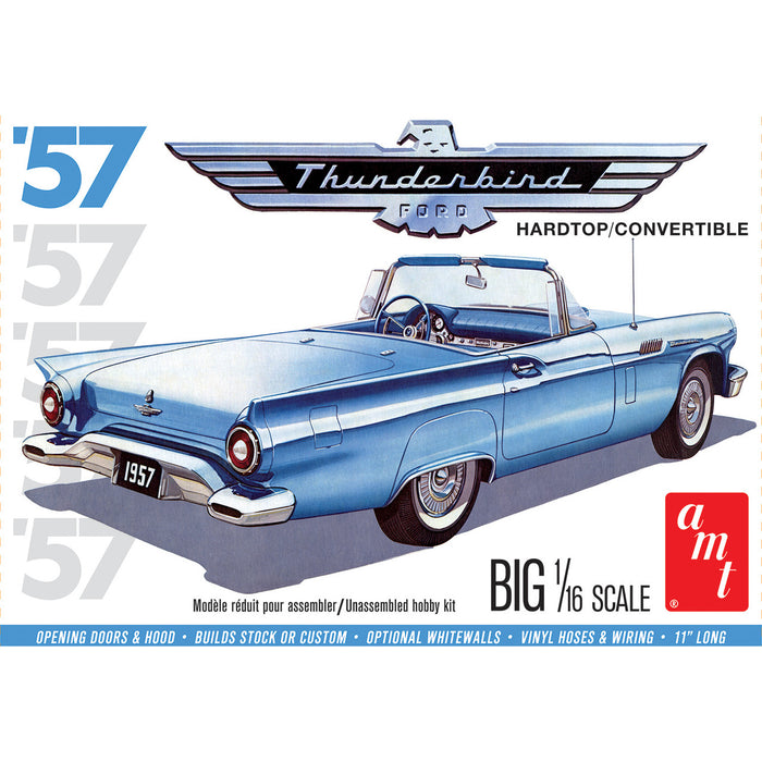 AMT 1957 Ford Thunderbird Model Car Kit 1206