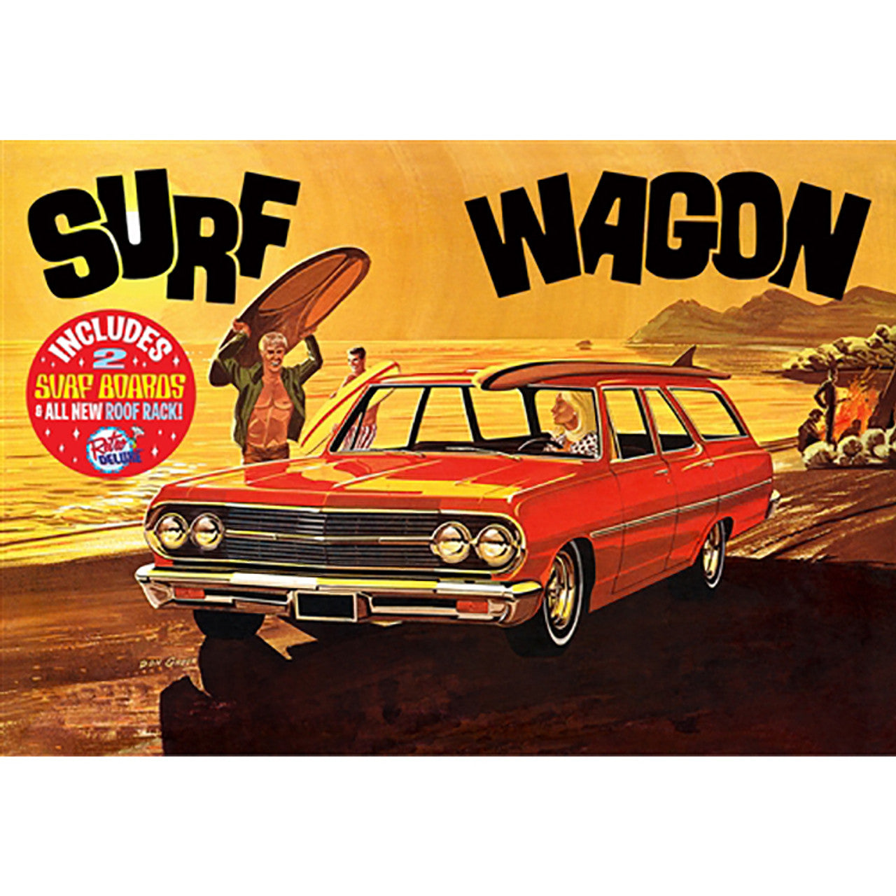 AMT Surf Wagon 1965 Chevelle Model Car