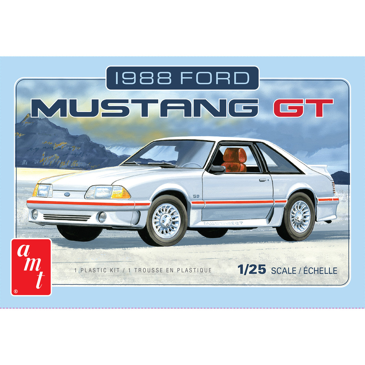 AMT Ford Mustang GT 1988 Model Kit