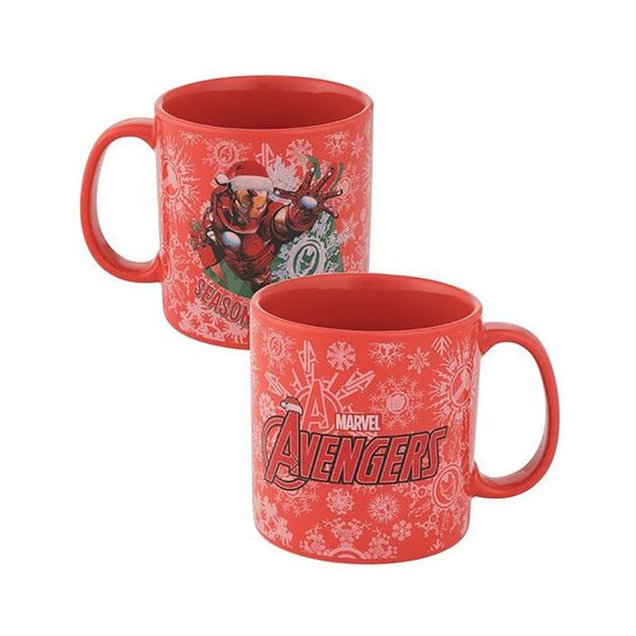 Marvel Avengers Iron Man Holiday 20 Ounce Ceramic Mug