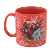 Marvel Avengers Iron Man Holiday 20 Ounce Ceramic Mug