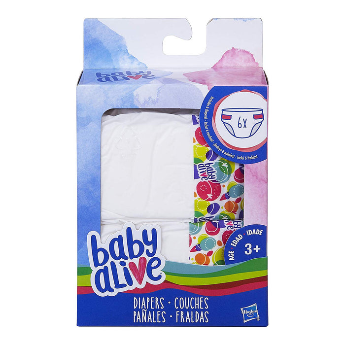 Baby Alive Diaper Refill Set of 6