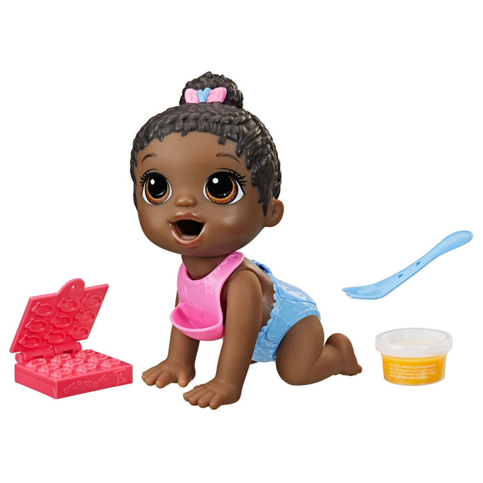 Baby Alive Lil Snacks African-American Baby Doll