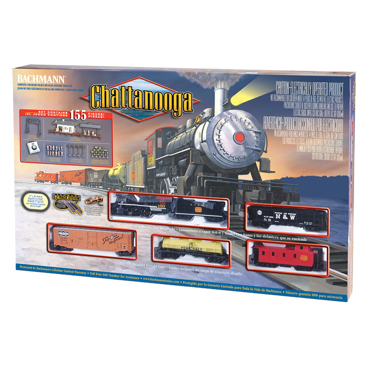 Bachmann Chattanooga HO Scale Train Set