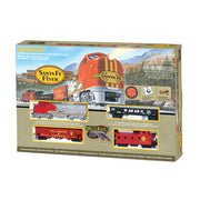 Bachmann Santa Fe Flyer HO Scale Train Set