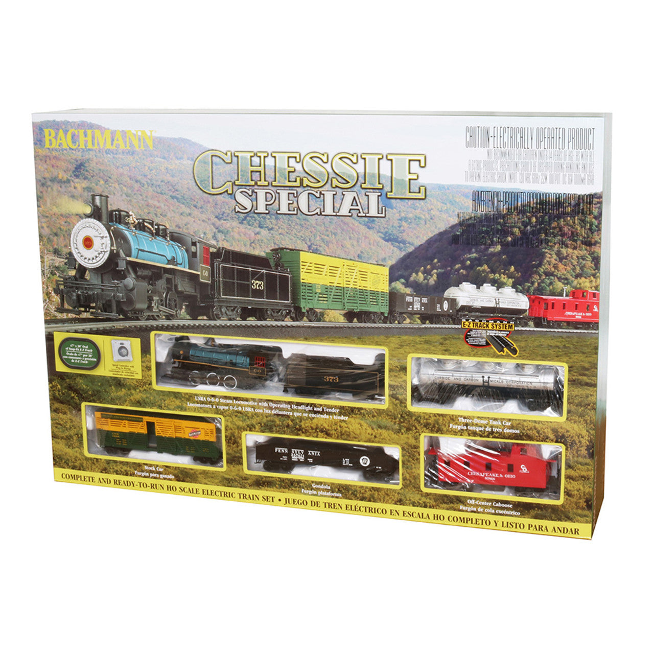Bachmann Chessie Special HO Scale Train Set