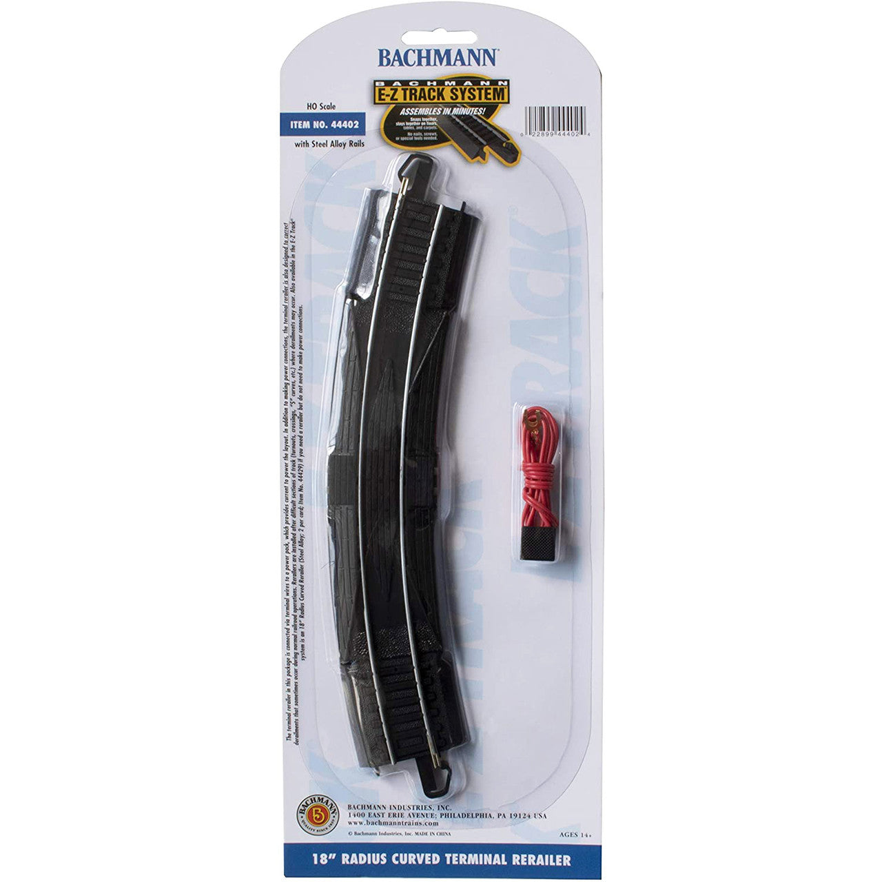 Bachmann HO Scale 18 Inch Radius Curved Rerailer 44402