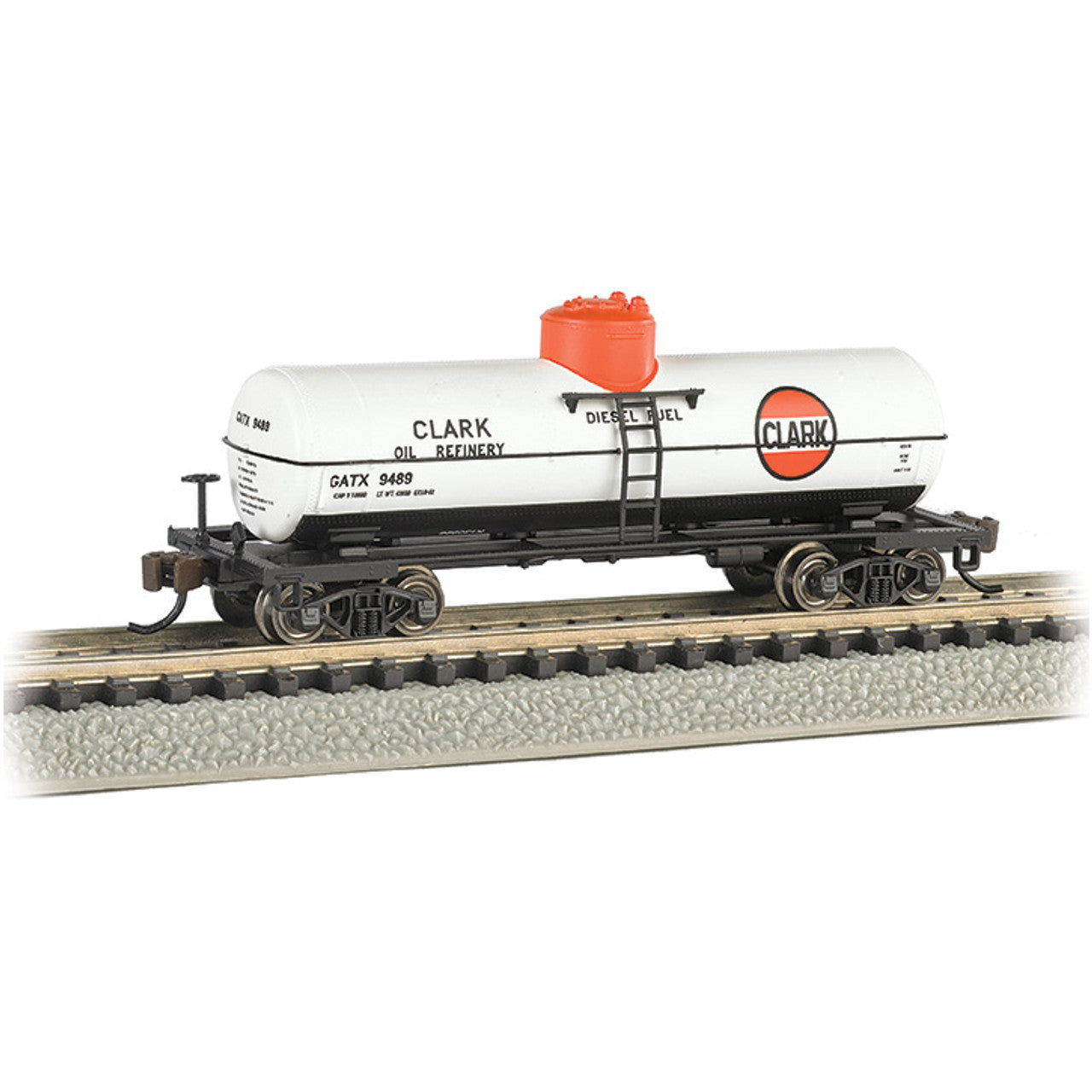 Bachmann Clark Single Dome Tank Car N Scale