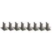 Bachmann 8 Piece EZ Track Tall Pier Set N Scale