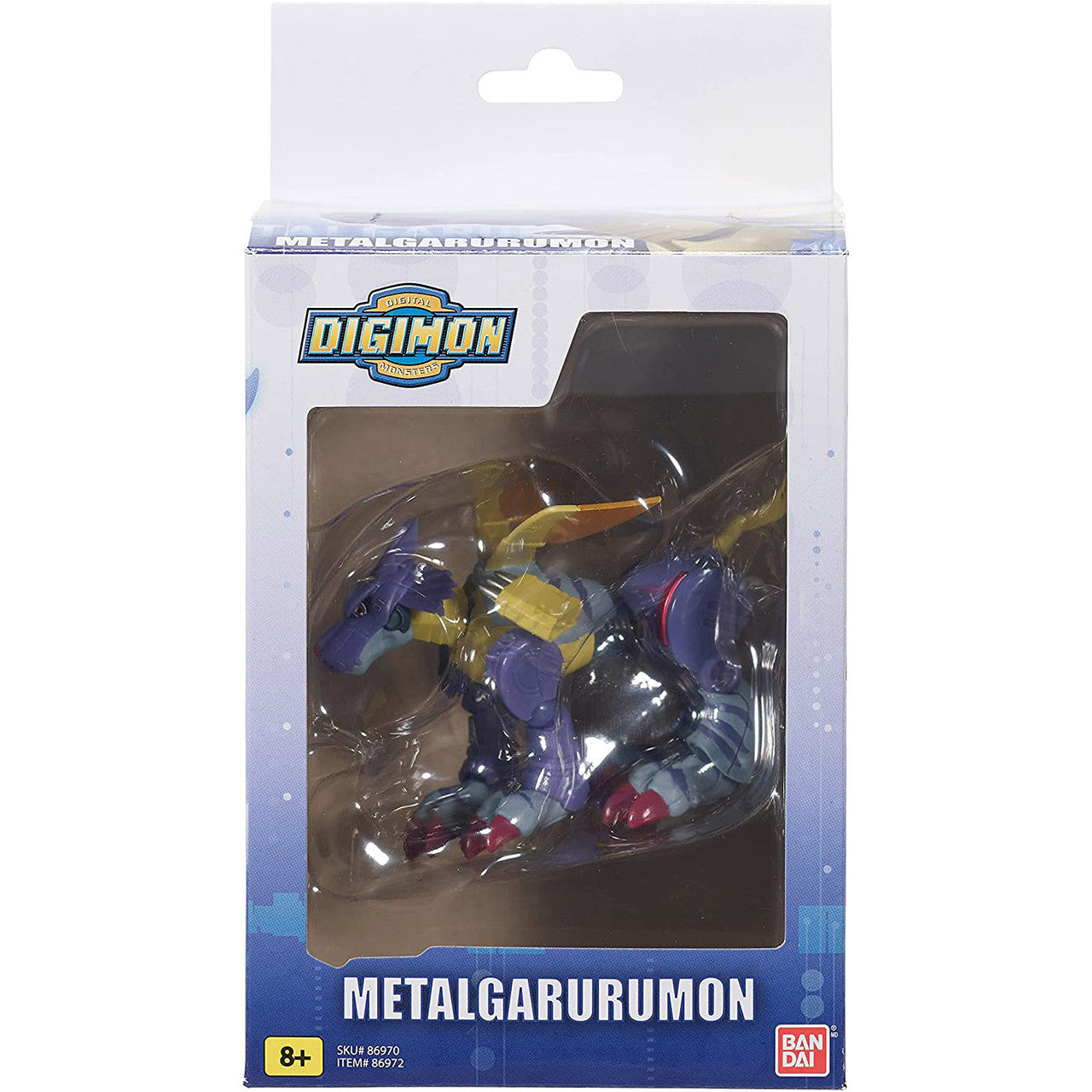 Digimon Shodo 3.5 Inch Metal Garurumon Action Figure