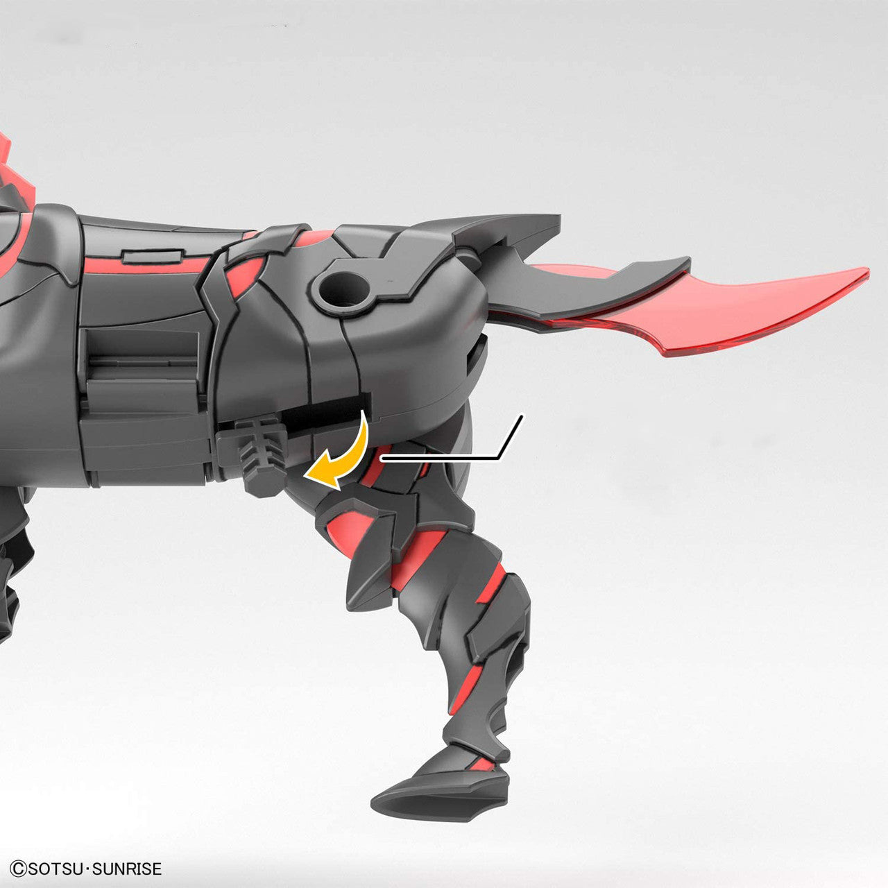 Bandai Gundamworld Heroes SDW Heroes War Horse Model