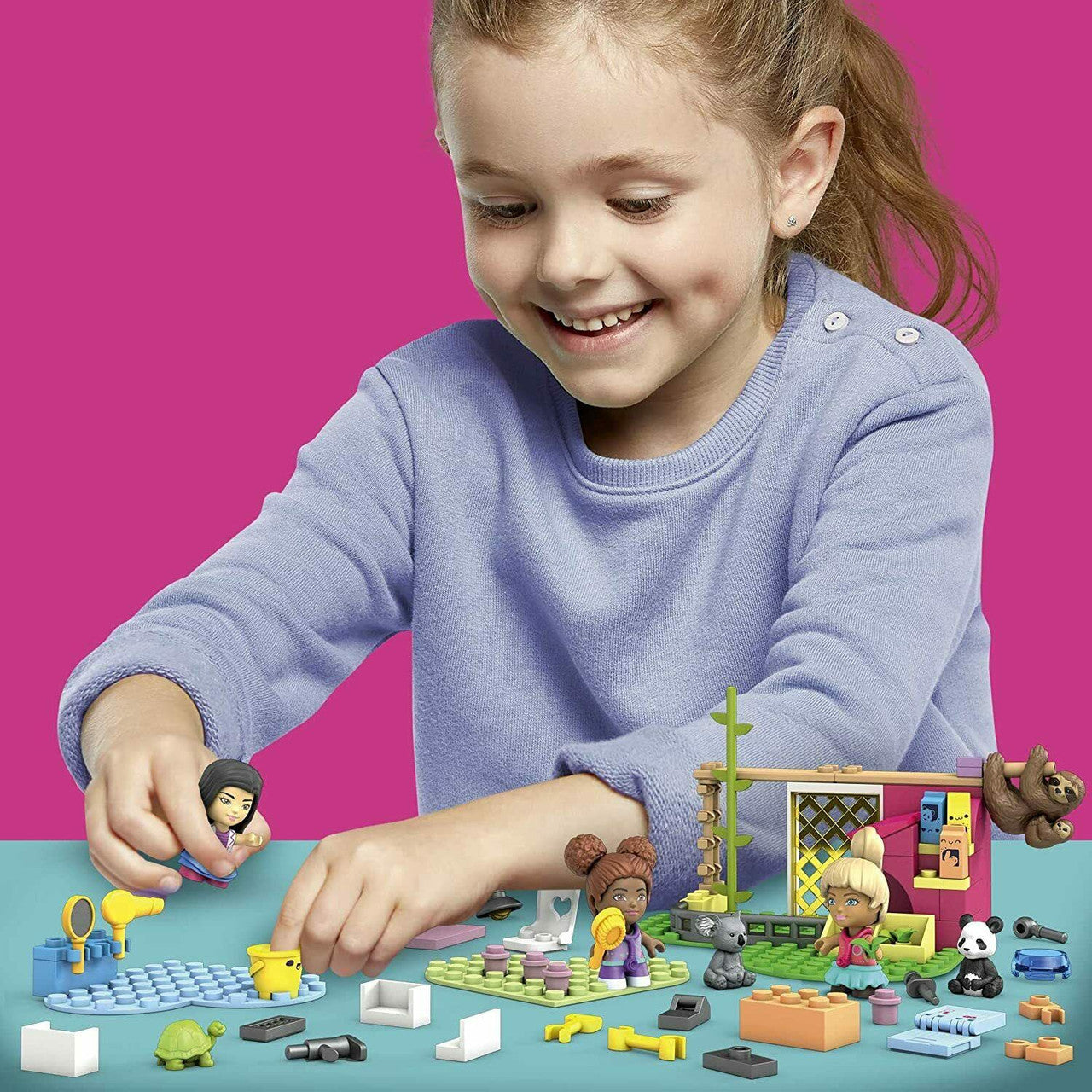 Mega Barbie Building Sets Animal Grooming Station