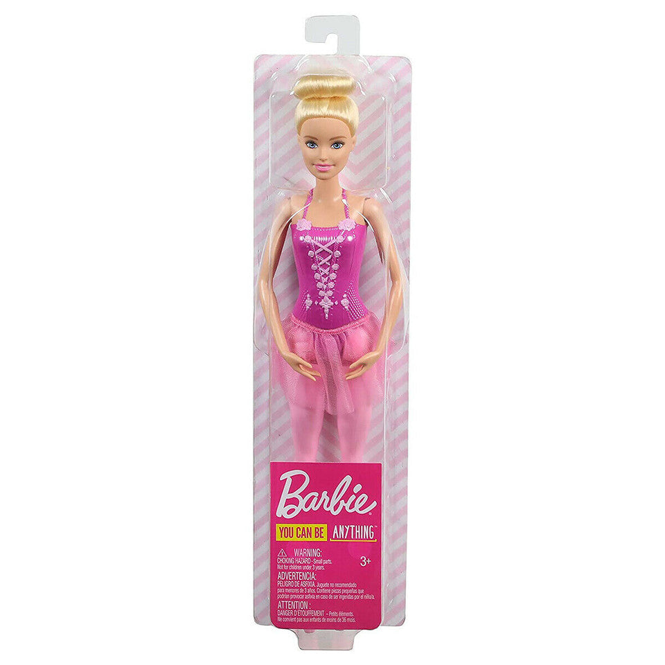 Barbie Ballerina Doll With Pink Tutu and Sculpted Shoes