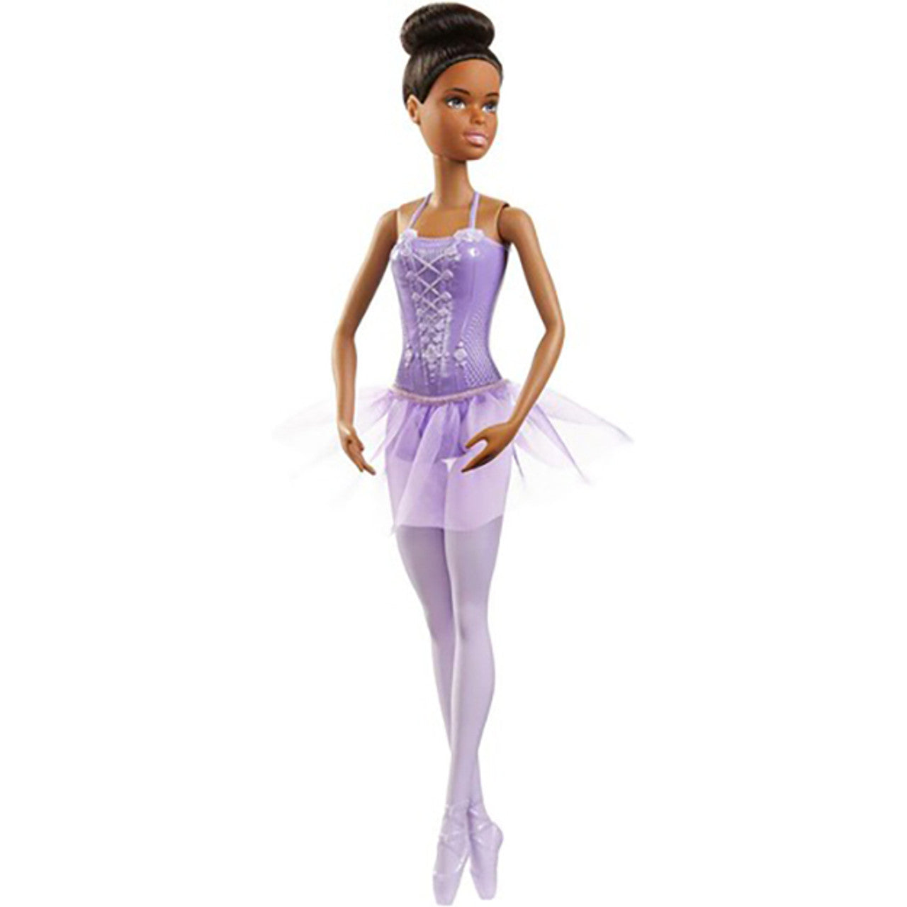 Barbie Ballerina Doll With Purple Tutu and Sculpted Shoes