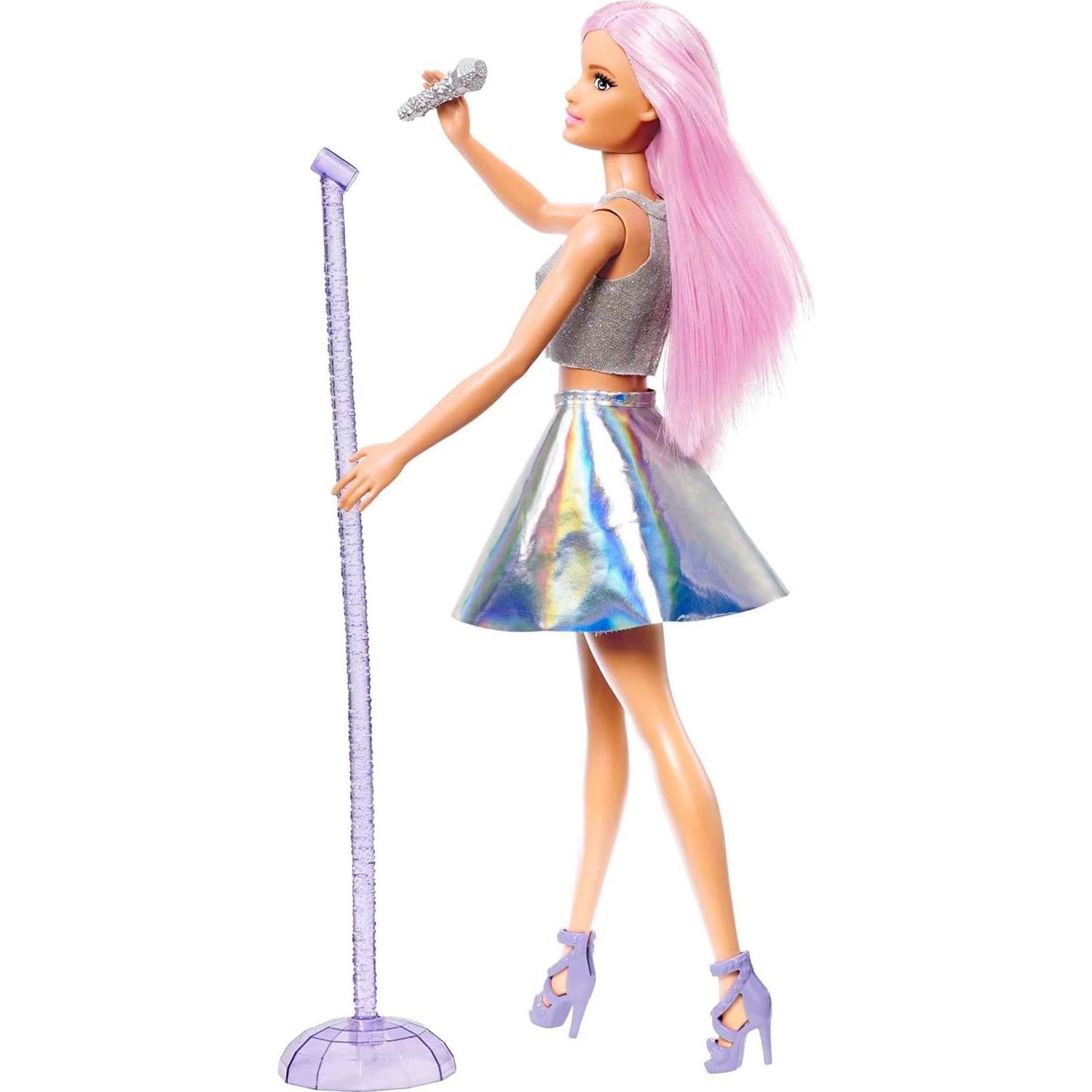 Barbie Career Pop Star Doll with Iridescent Skirt