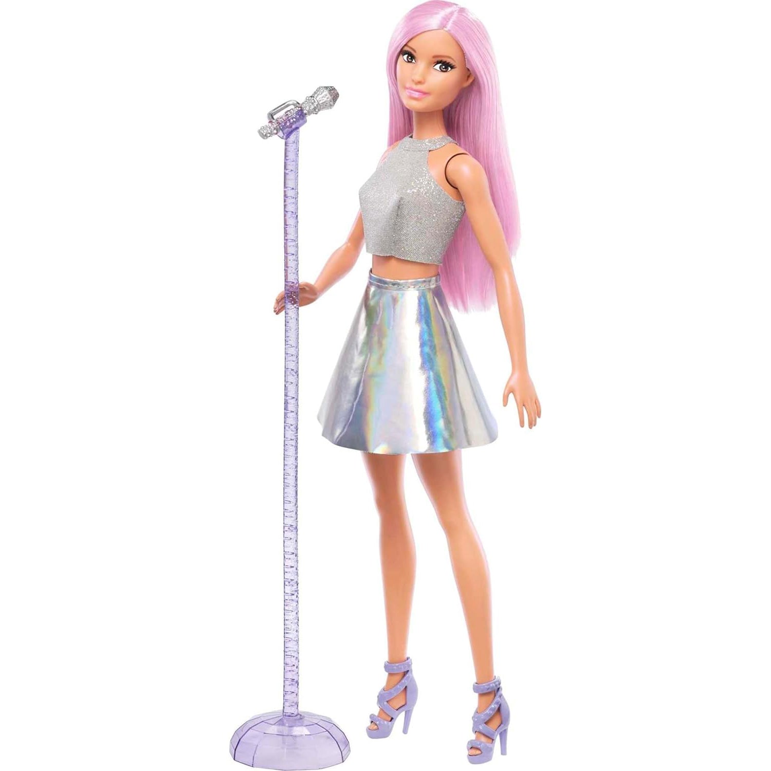 Barbie Career Pop Star Doll with Iridescent Skirt