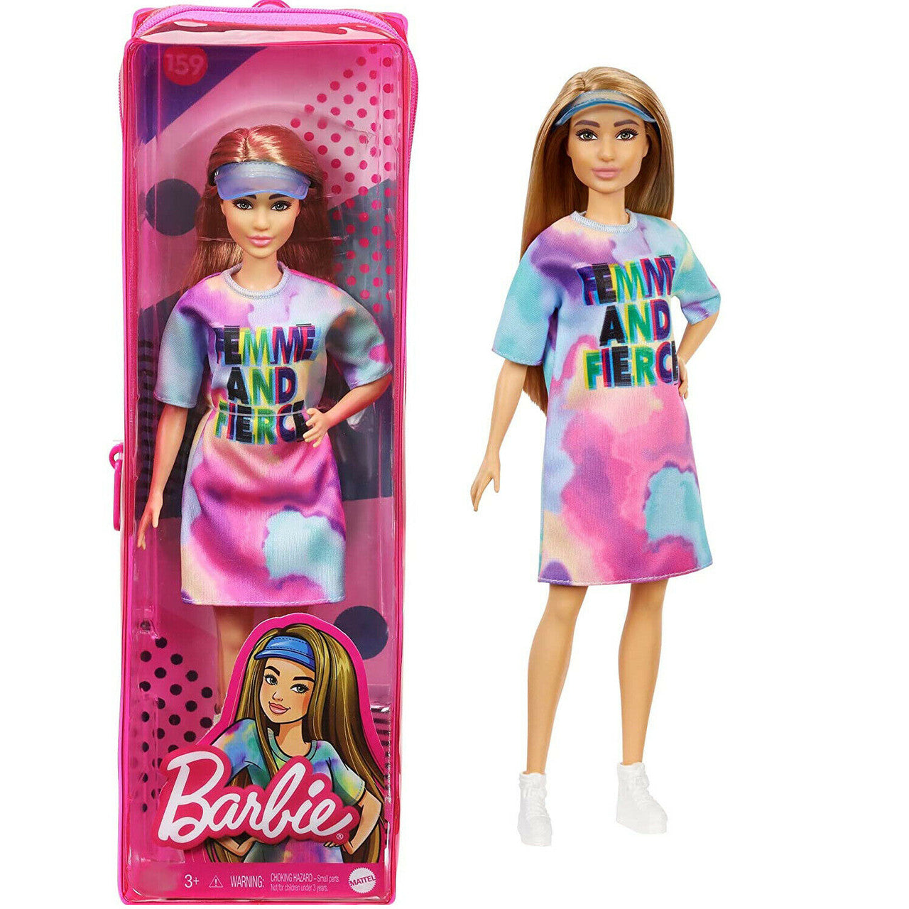 Barbie Fashionistas Doll with Tie Dye Dress 159