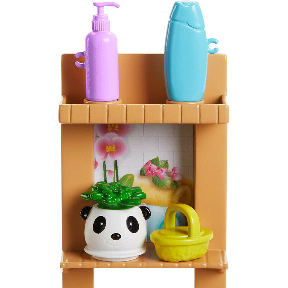 Barbie Fizzy Bath Playset With Doll and Puppy
