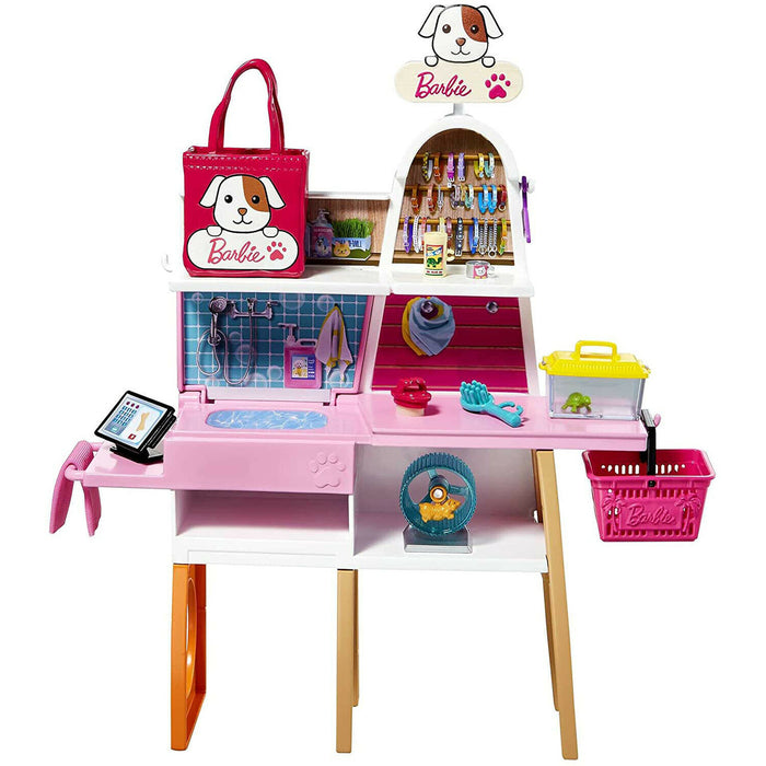 Barbie and Her Pets Boutique Playset 28 Pieces