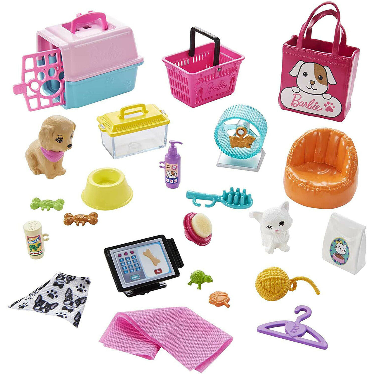 Barbie and Her Pets Boutique Playset 28 Pieces