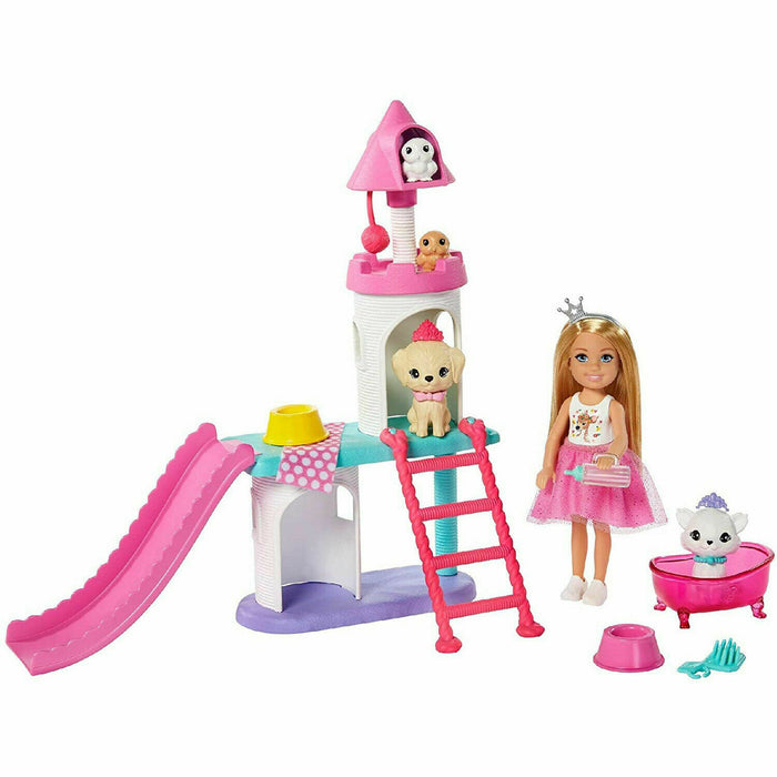 Barbie Princess Adventure Chelsea Pet Castle Playset