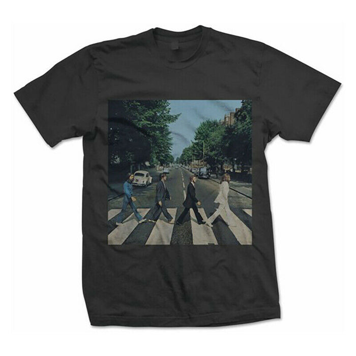 The Beatles Abbey Road Album Cover Logo Shirt Large