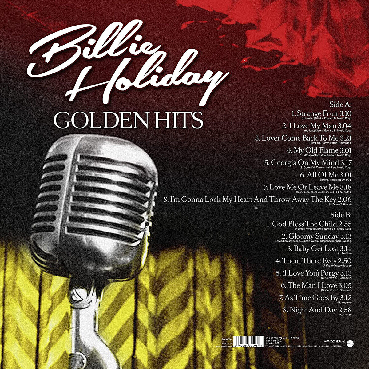 Billie Holiday Golden Hits LP Vinyl Record