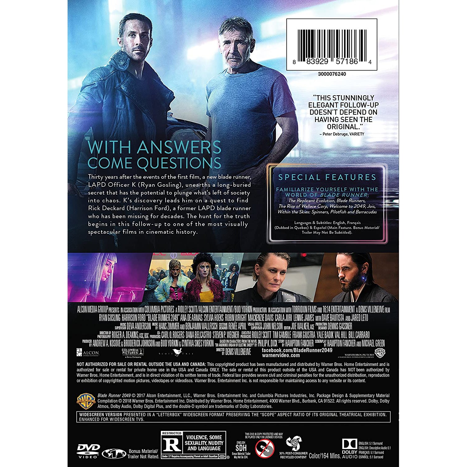Blade Runner 2049 DVD