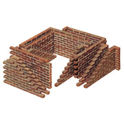 Tamiya Military Miniatures Brick Wall Model Set