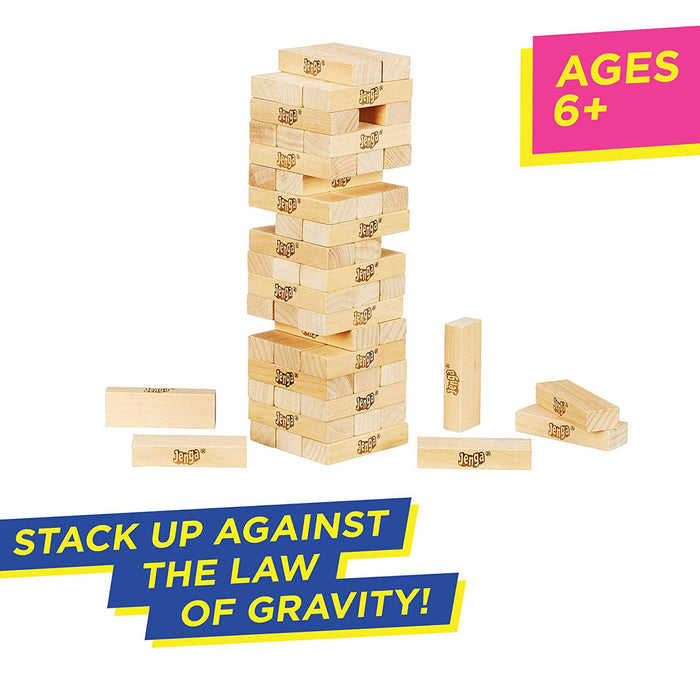 Jenga Classic Wooden Puzzle Family Game