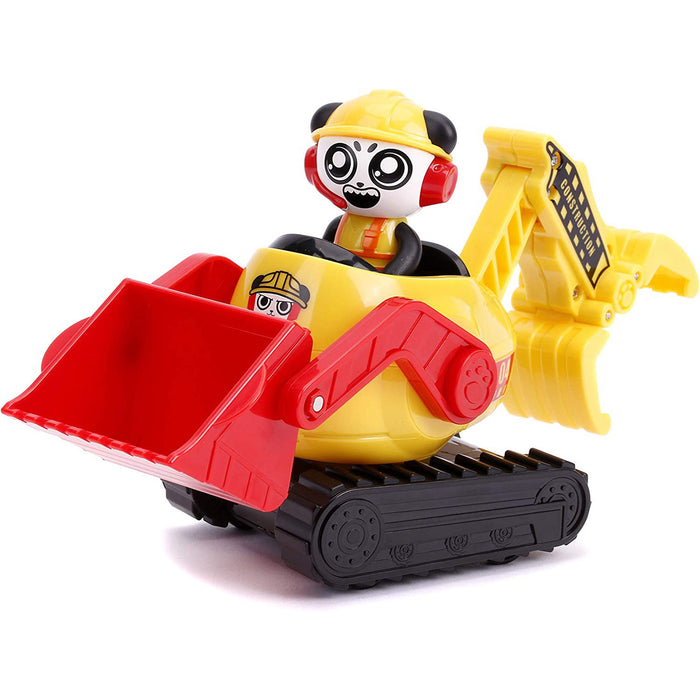 Ryan's World Combo Panda Bulldozer Playset