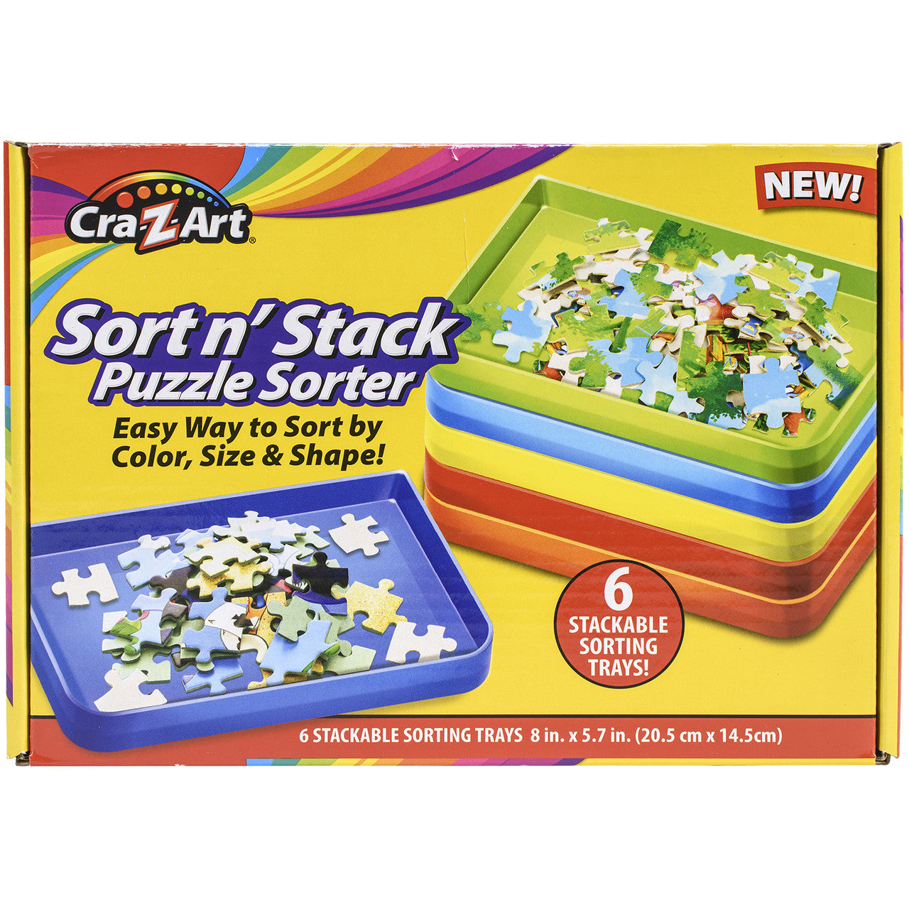 Cra-Z-Art Jigsaw Puzzle Sort and Stack