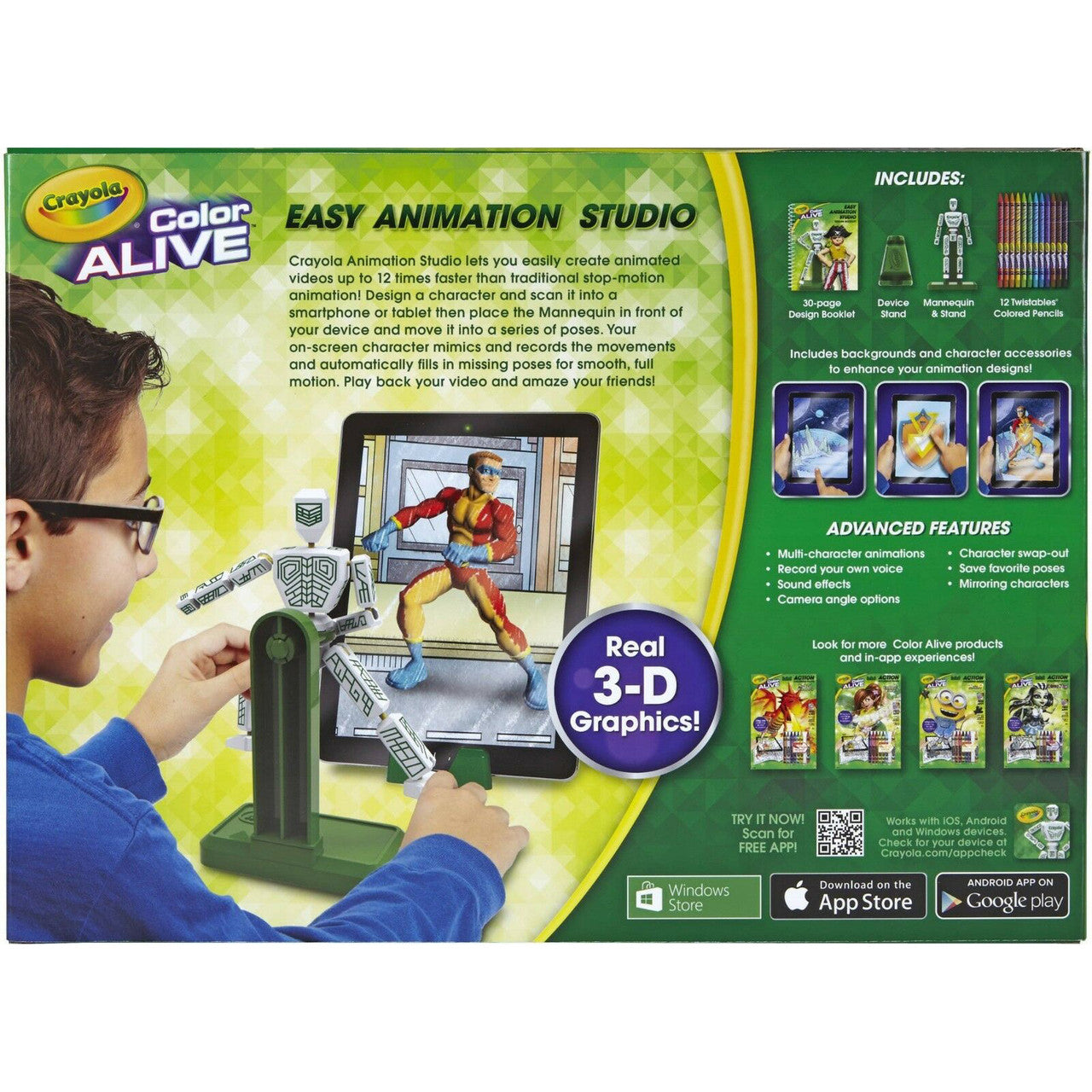 Crayola Color Alive Easy Animation Studio