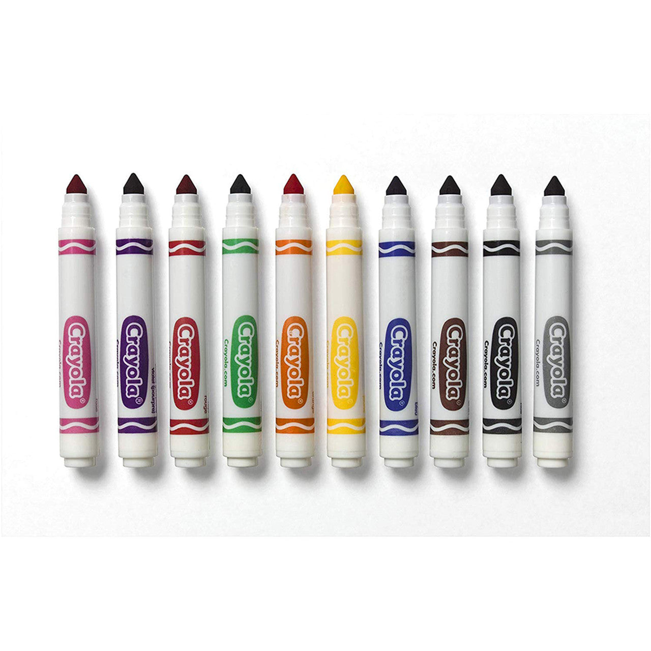 Crayola 10 Count Ultraclean Broad Line Washable Markers