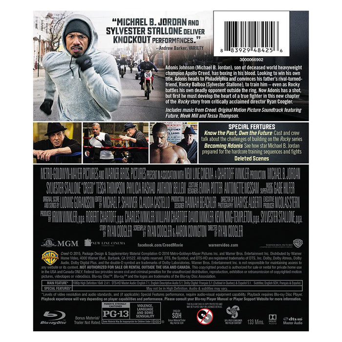 Creed Blu-ray