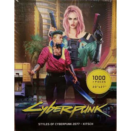 Cyberpunk 2077 Kitsch 1000 Piece Jigsaw Puzzle