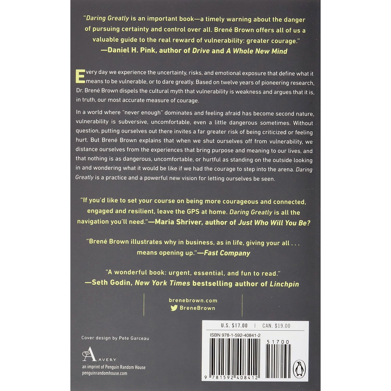 Daring Greatly How the Courage to Be Vulnerable Transforms the Way We Live