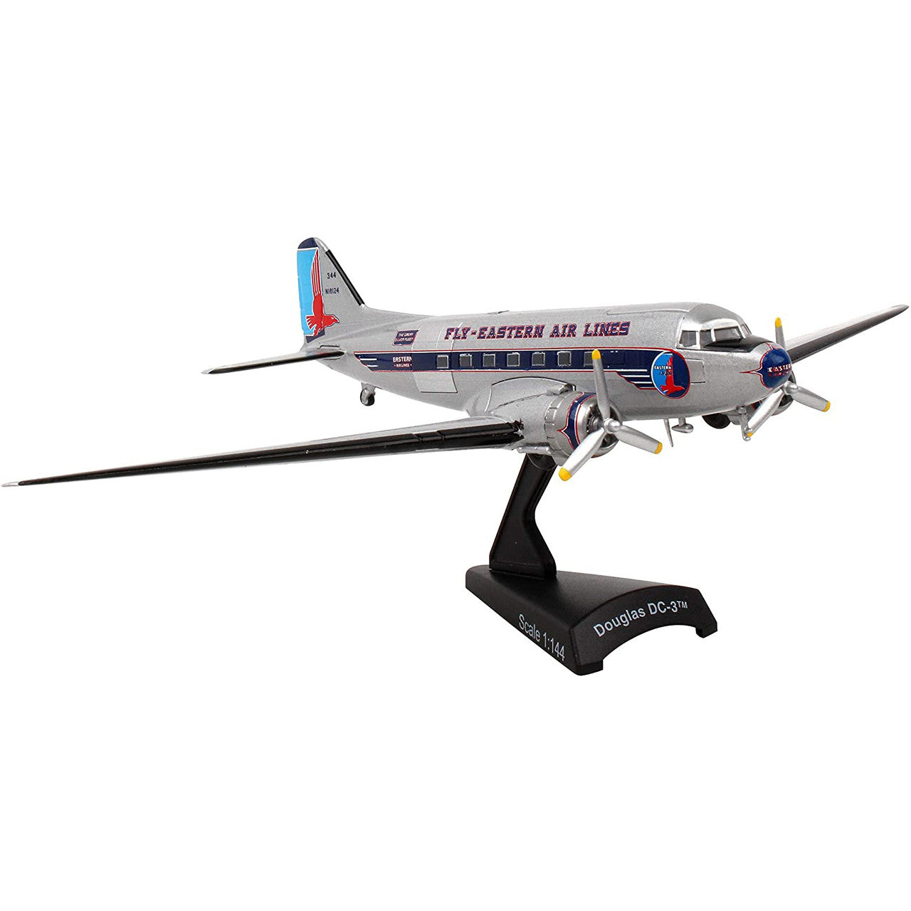 Daron Postage Stamp Collection Douglas DC 3 Eastern Airlines