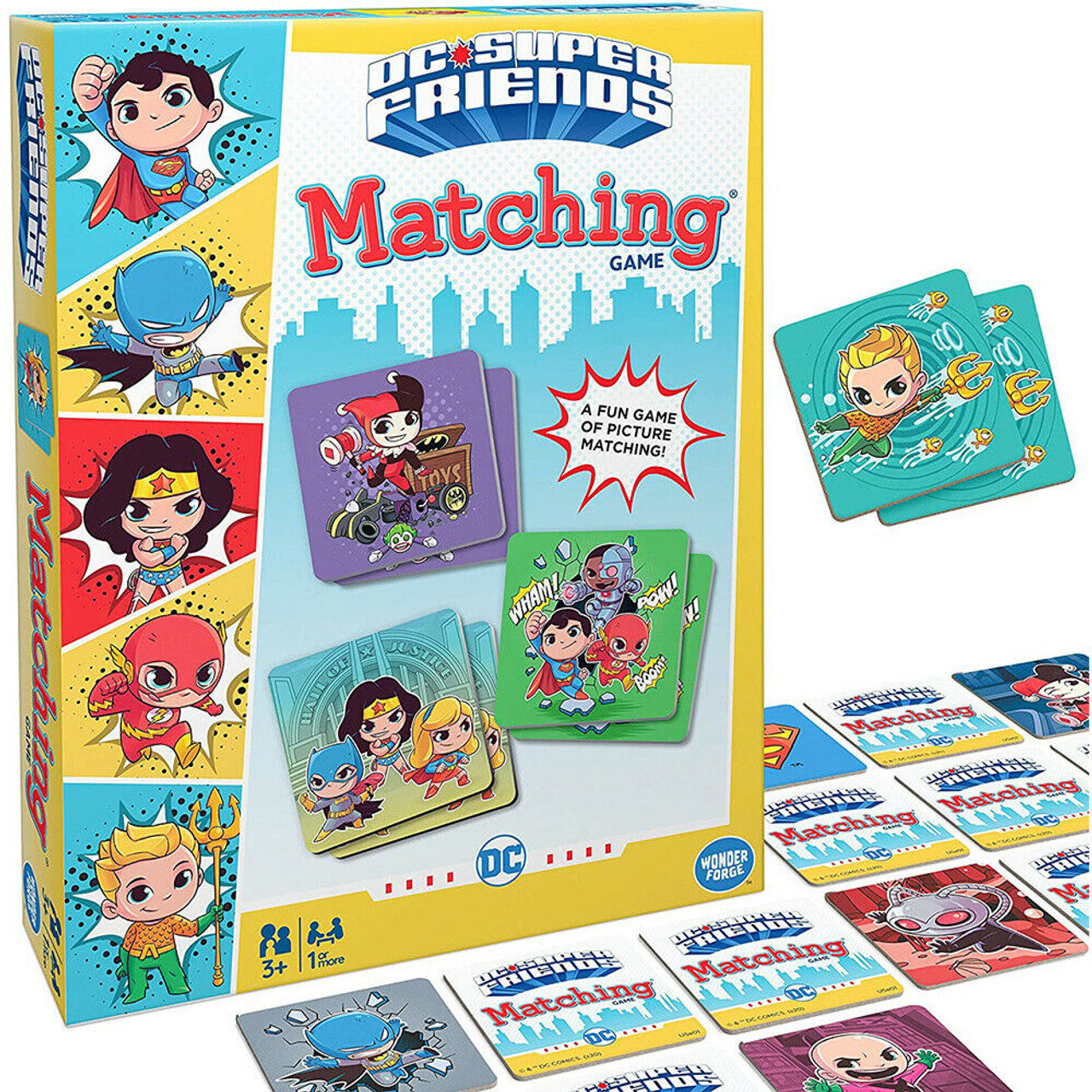 DC Super Friends Memory Matching Game