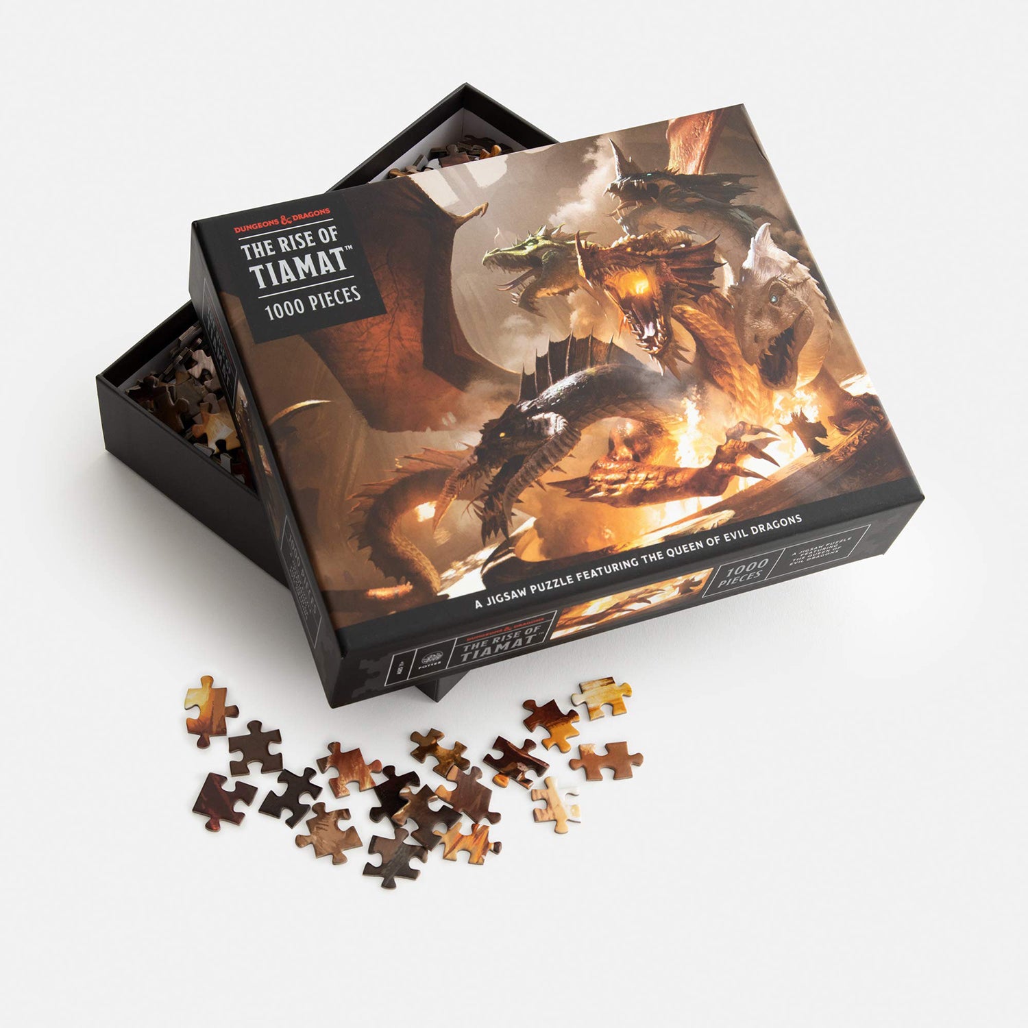 The Rise of Tiamat Dragon Puzzle Dungeons and Dragons