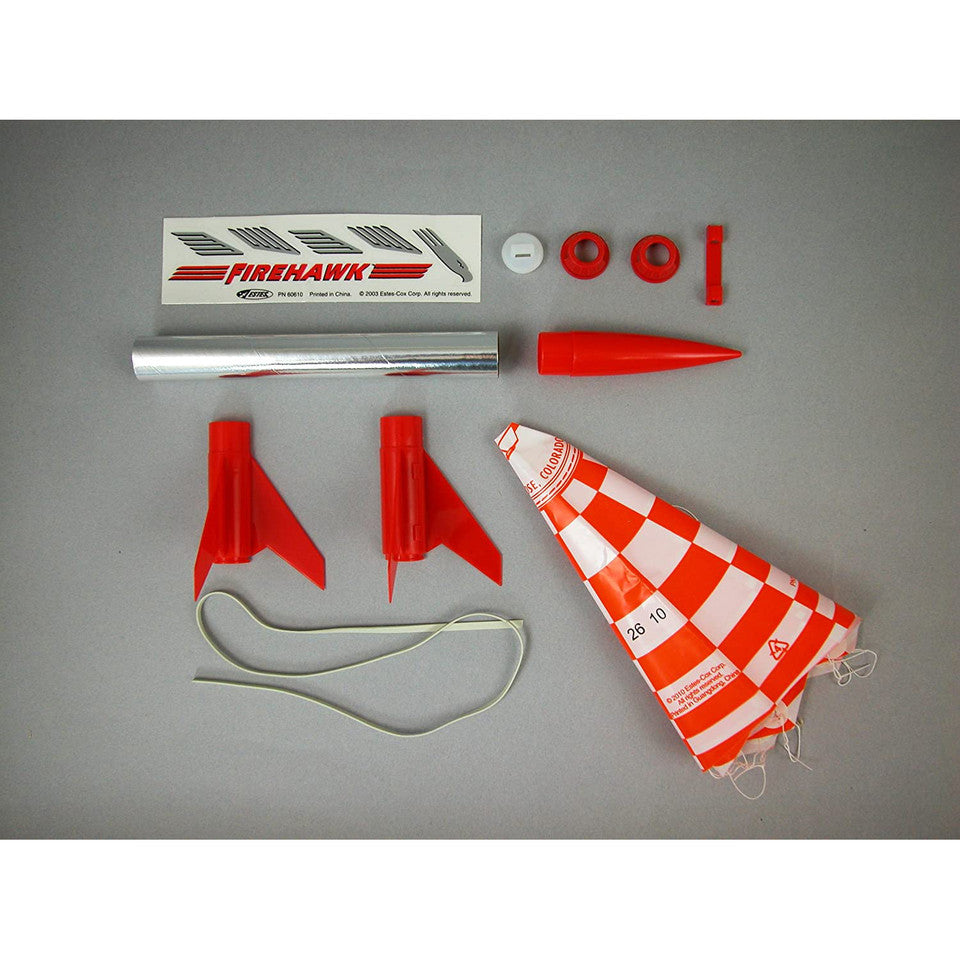 Estes 804 Firehawk Flying Model Rocket Kit