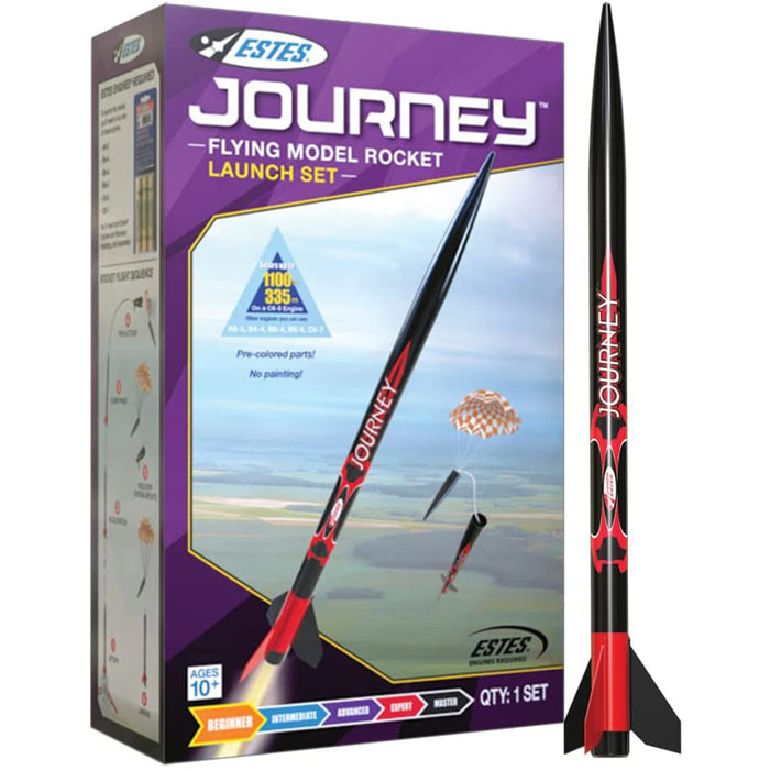 Estes 1441 Journey Rocket Almost Ready To Fly Kit